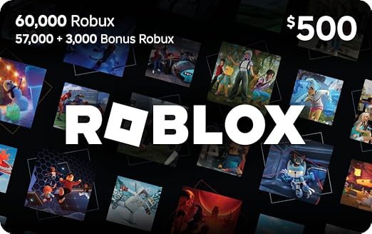 Free Robux gift card redeemable on Roblox